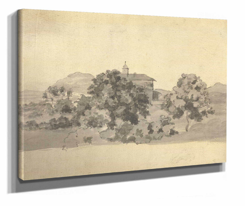 A Church In Italy by Joseph Wright Of Derby