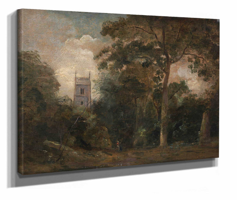 A Church In The Trees by John Constable