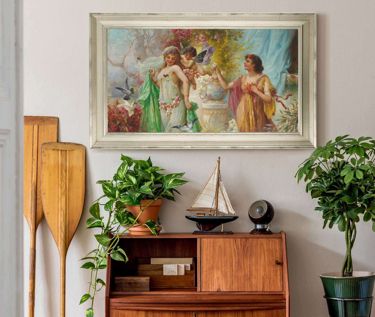 A Classical Idyll by Hans Zatzka