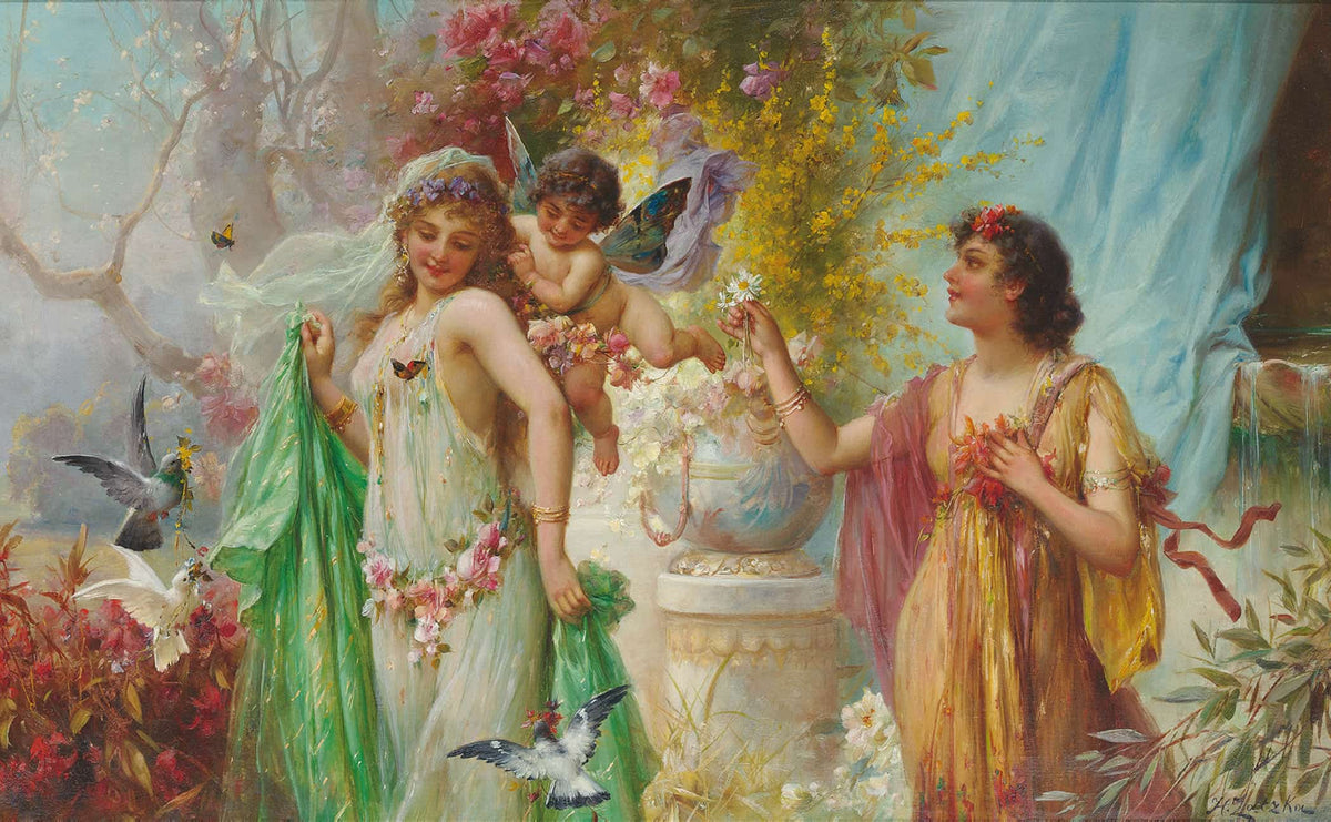 A Classical Idyll by Hans Zatzka