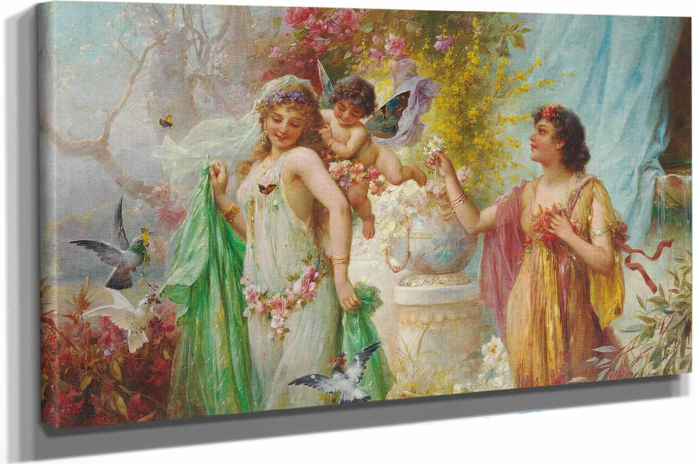 A Classical Idyll by Hans Zatzka