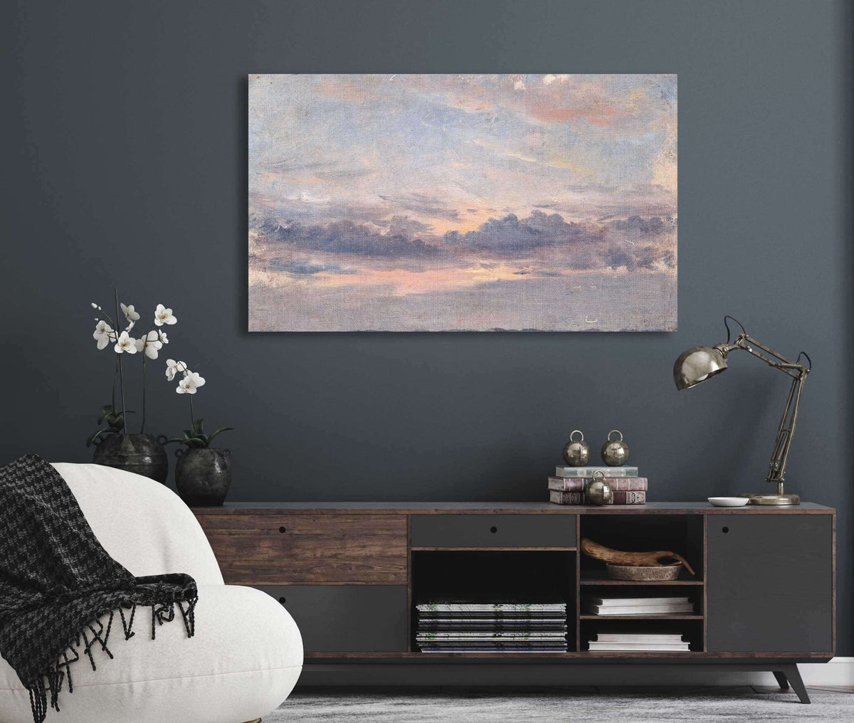 A Cloud Study Sunset by John Constable