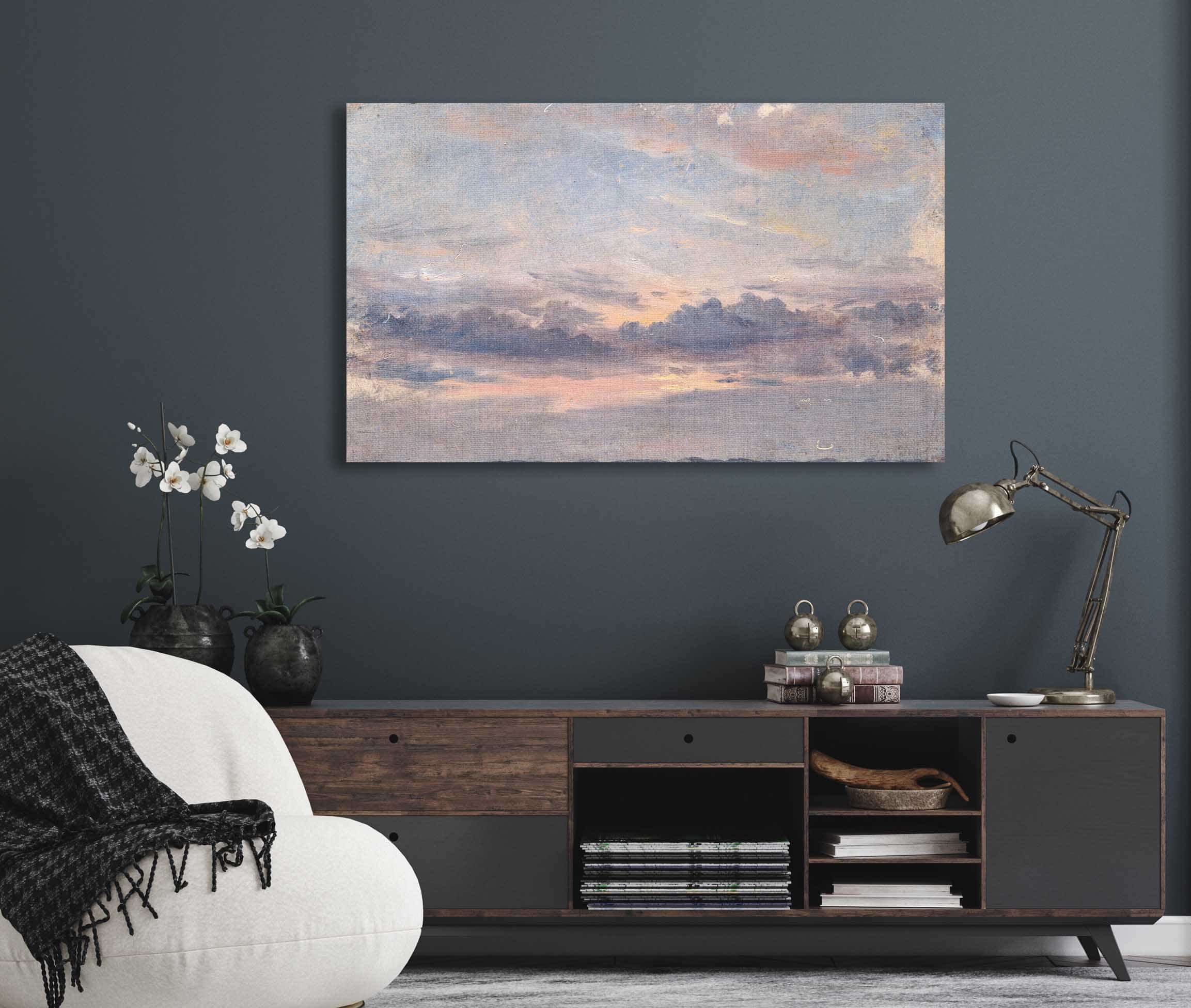 A Cloud Study Sunset by John Constable