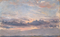 A Cloud Study Sunset by John Constable