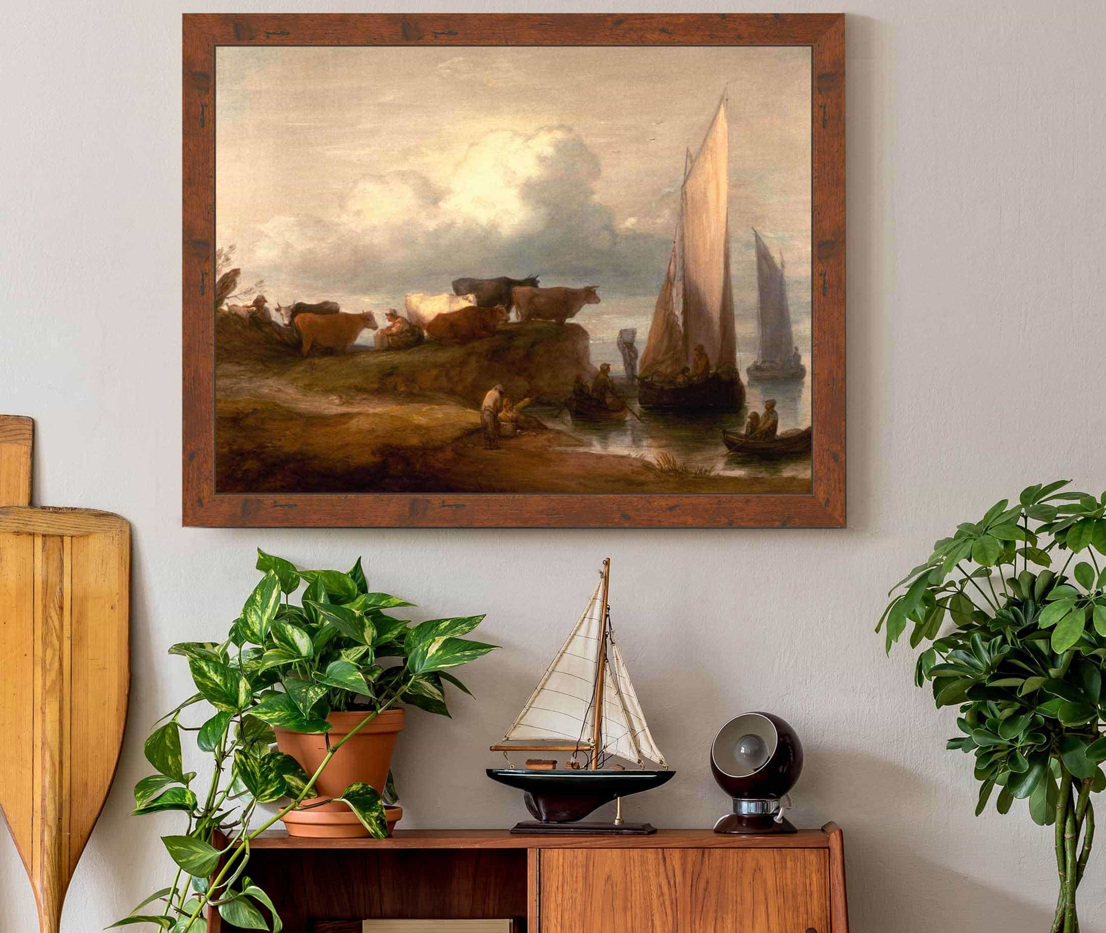 A Coastal Landscape by Thomas Gainsborough