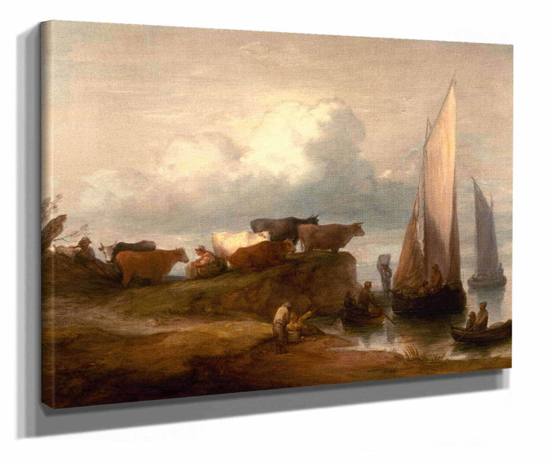 A Coastal Landscape by Thomas Gainsborough