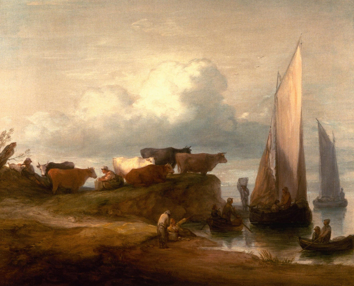 A Coastal Landscape by Thomas Gainsborough
