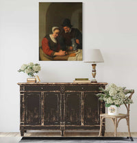 A Confidential Chat by Adriaen Van Ostade