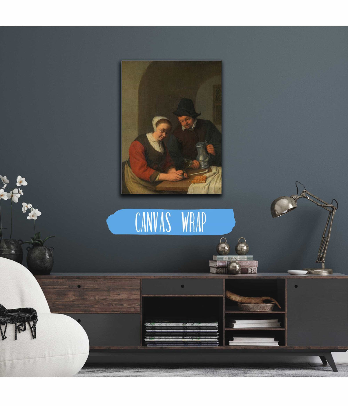 A Confidential Chat by Adriaen Van Ostade