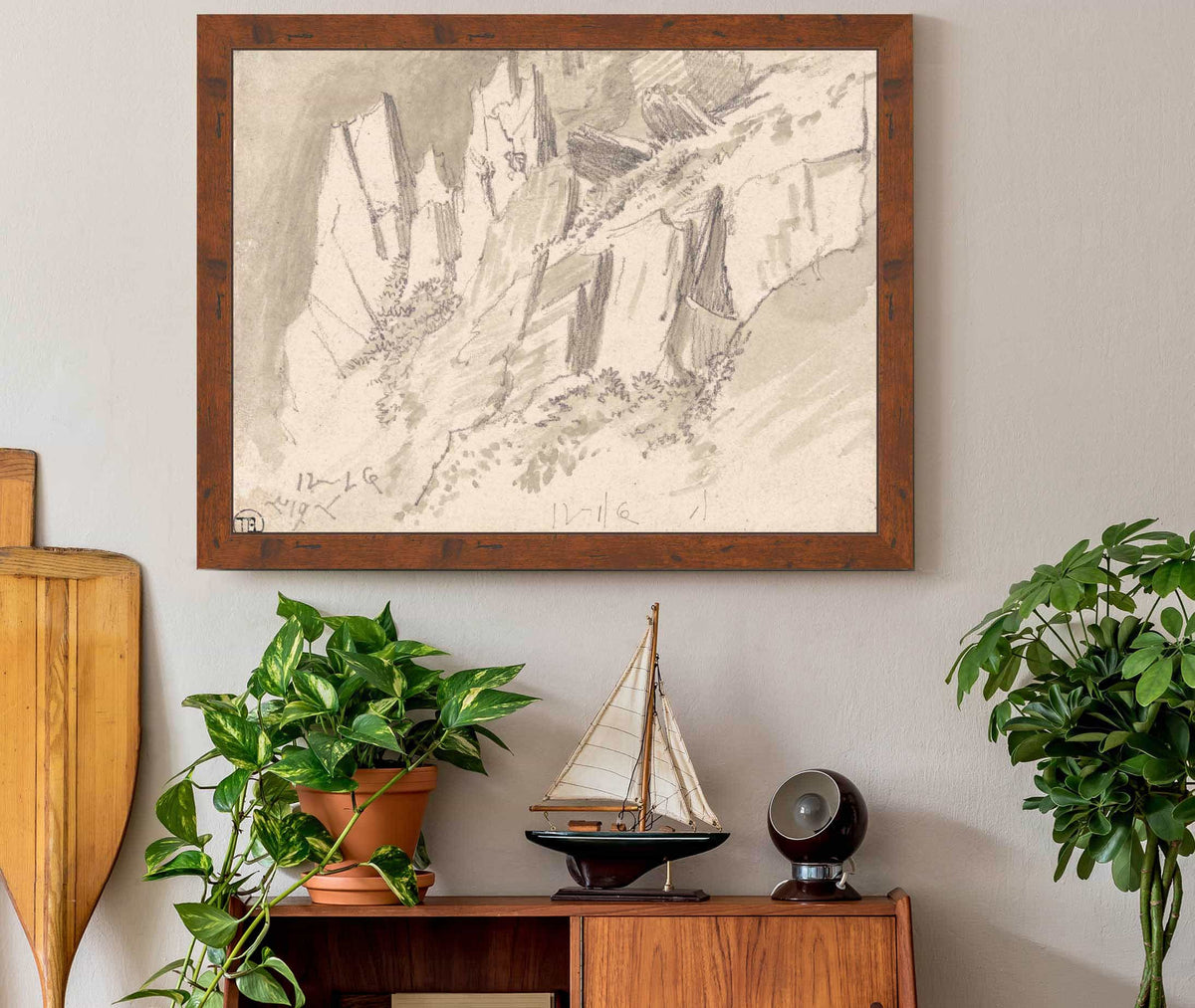 A Craggy Hillside by James Ward