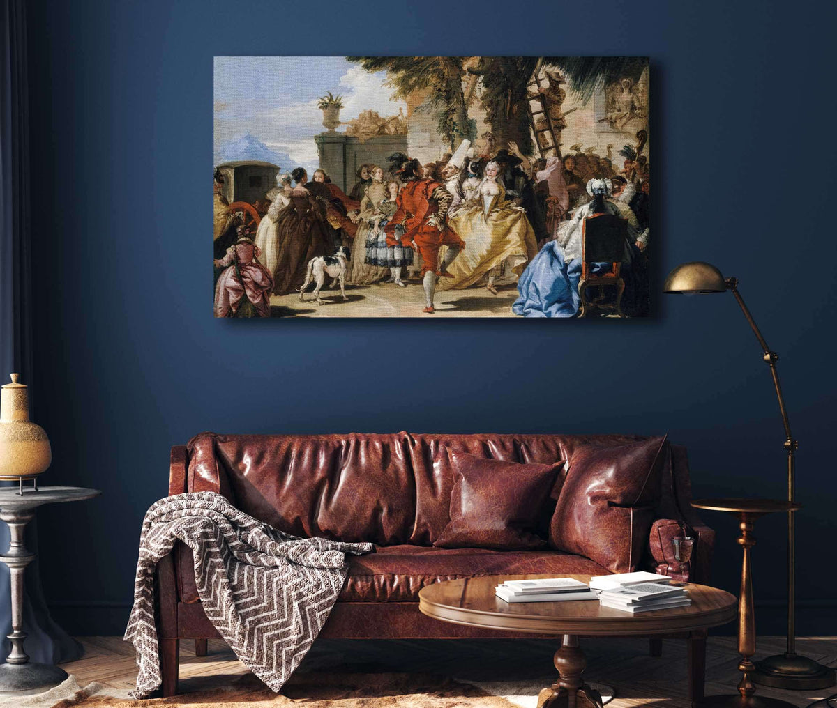 A Dance In The Country by Giovanni Domenico Tiepolo