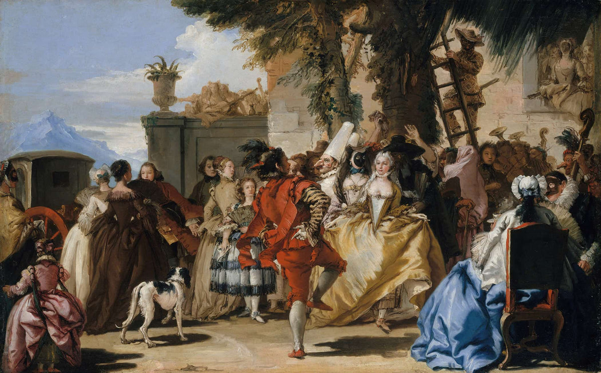 A Dance In The Country by Giovanni Domenico Tiepolo