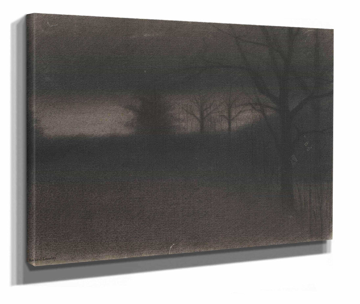 A Dark Landscape  by Herbert Crowley