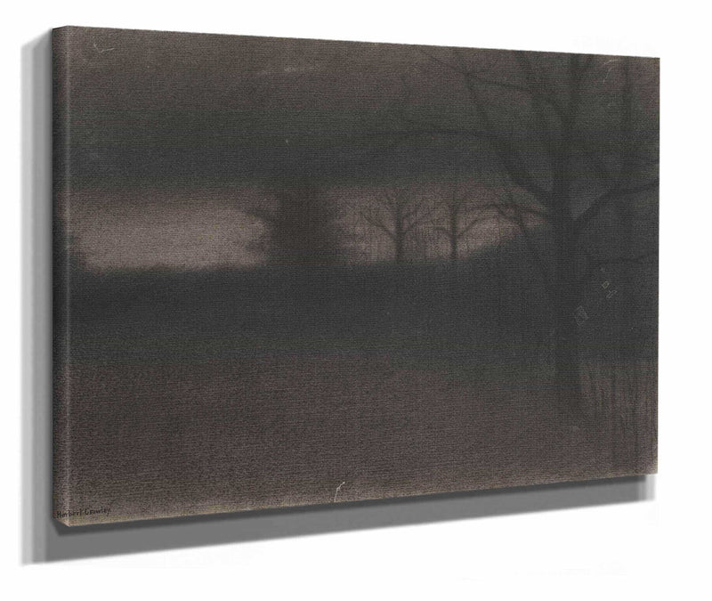 A Dark Landscape  by Herbert Crowley