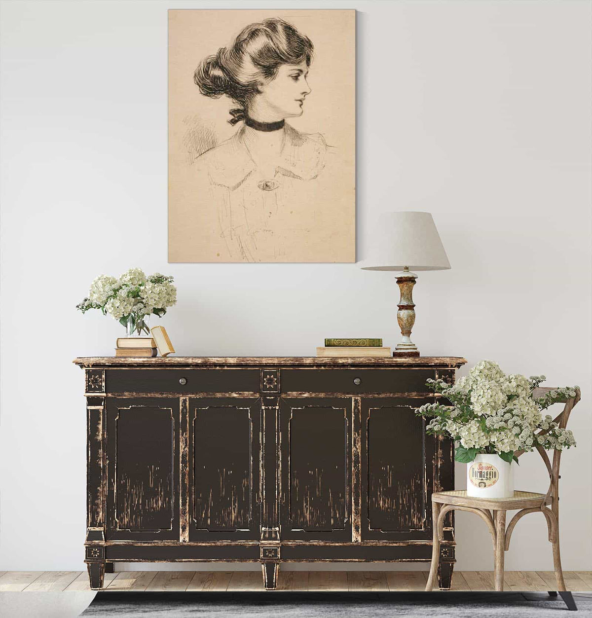 A Daughter Of The South by Charles Dana Gibson