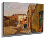 A Dead End Street In Vienna Erdberg by Tina Blau