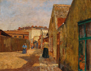 A Dead End Street In Vienna Erdberg by Tina Blau