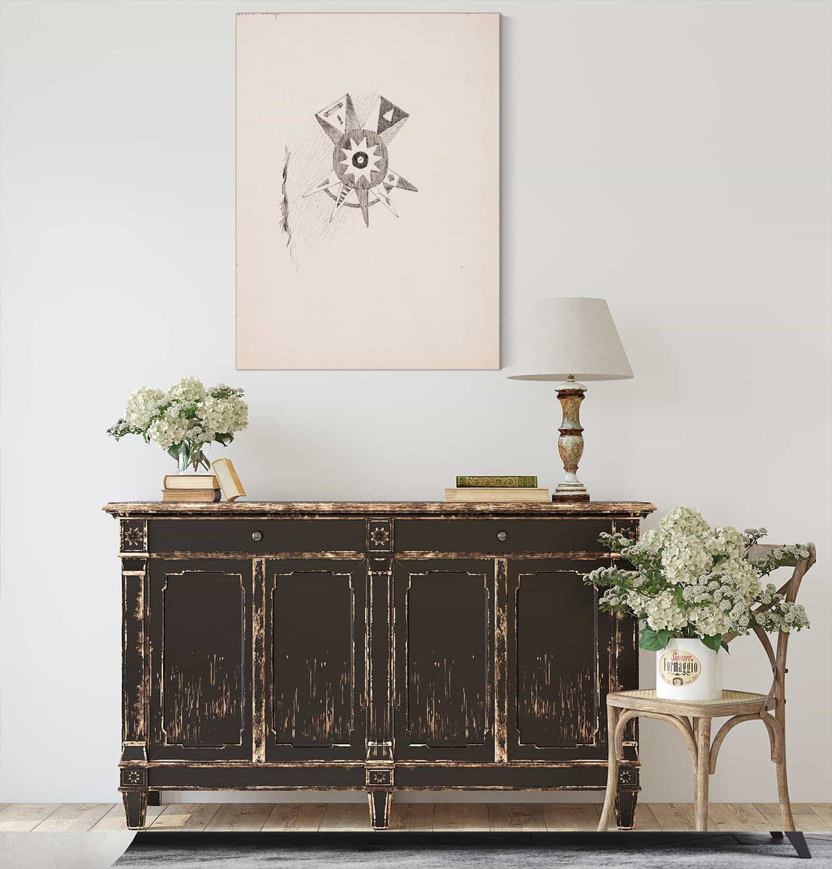 A Decoration On Robe by Frederic Remington