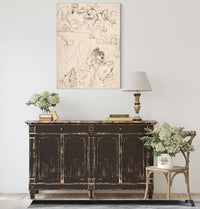 A Diablerie   by Guercino