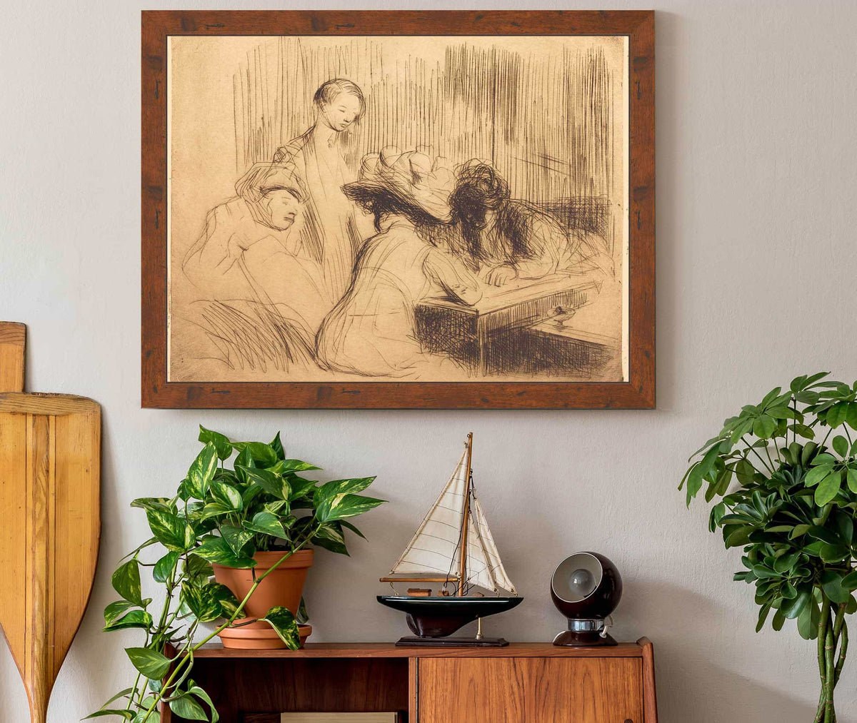 A Dive At Montmartre by Jean Louis Forain