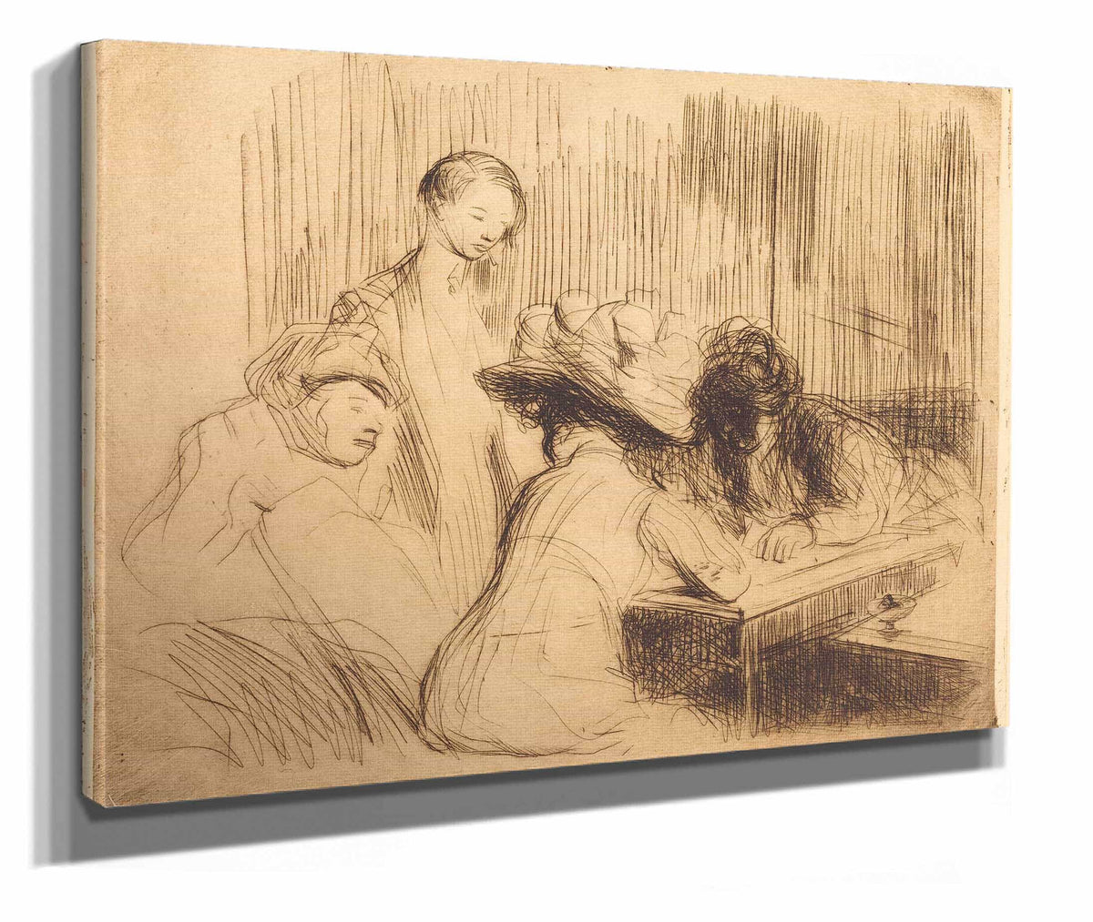 A Dive At Montmartre by Jean Louis Forain