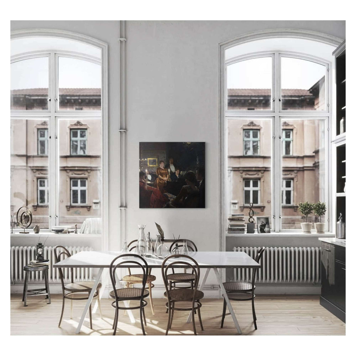 A Duet by Peder Severin Kroyer