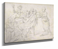 A Family Carousing Th Century by David Teniers The Younger