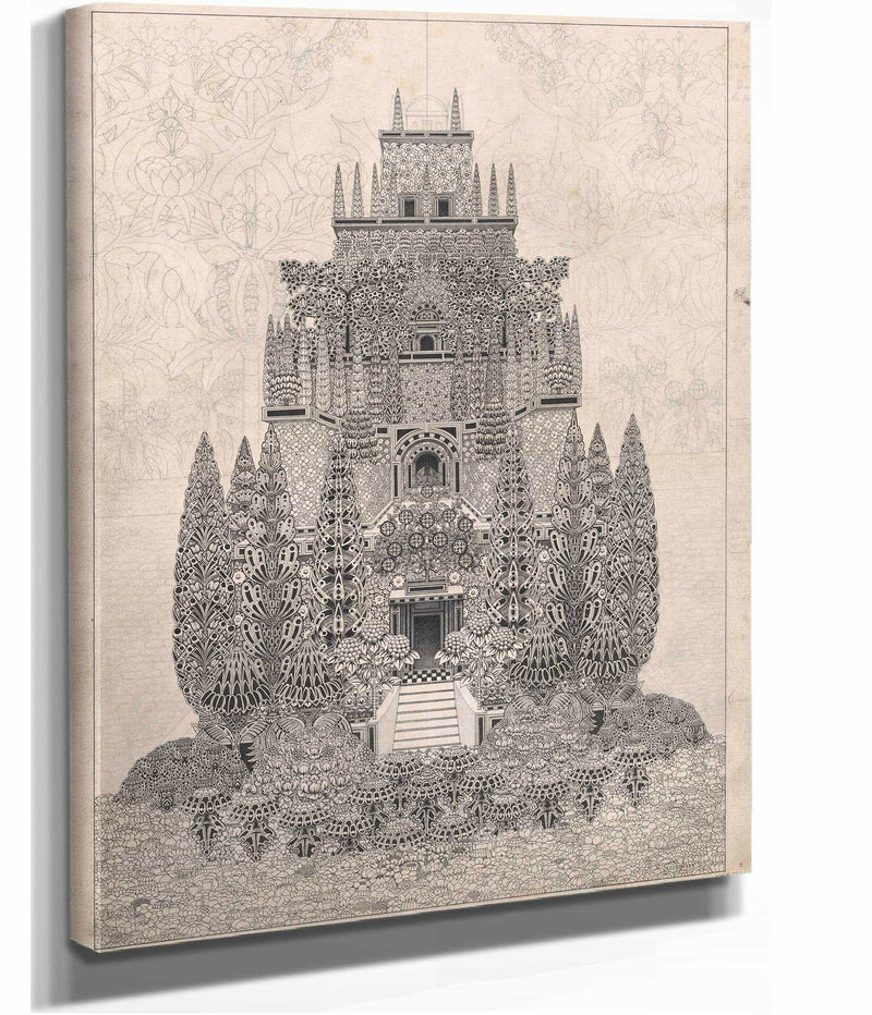 A Fantastic Tiered Structure   by Herbert Crowley