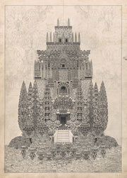 A Fantastic Tiered Structure   by Herbert Crowley