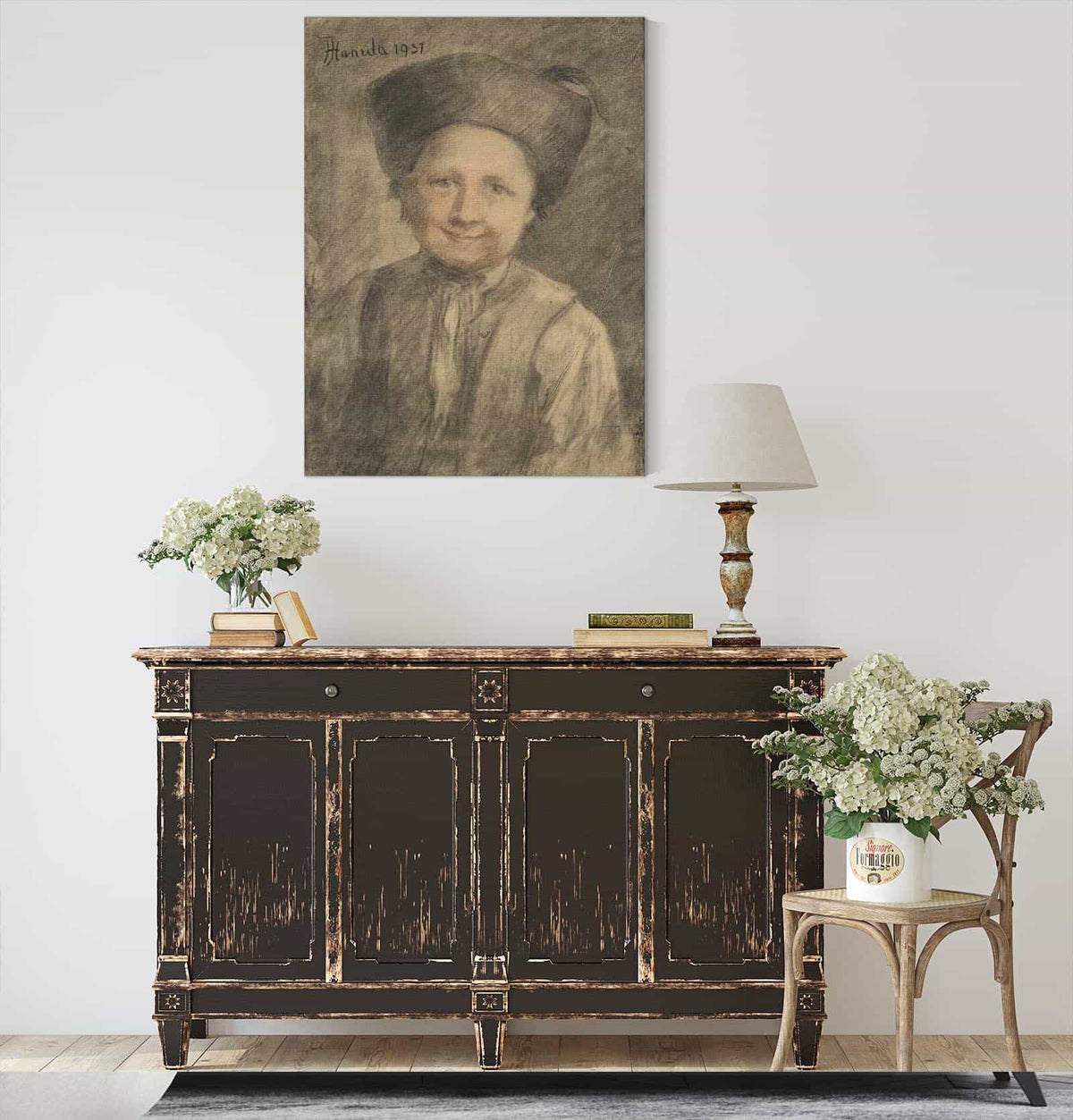 A Farm Boys Study by Jozef Hanula