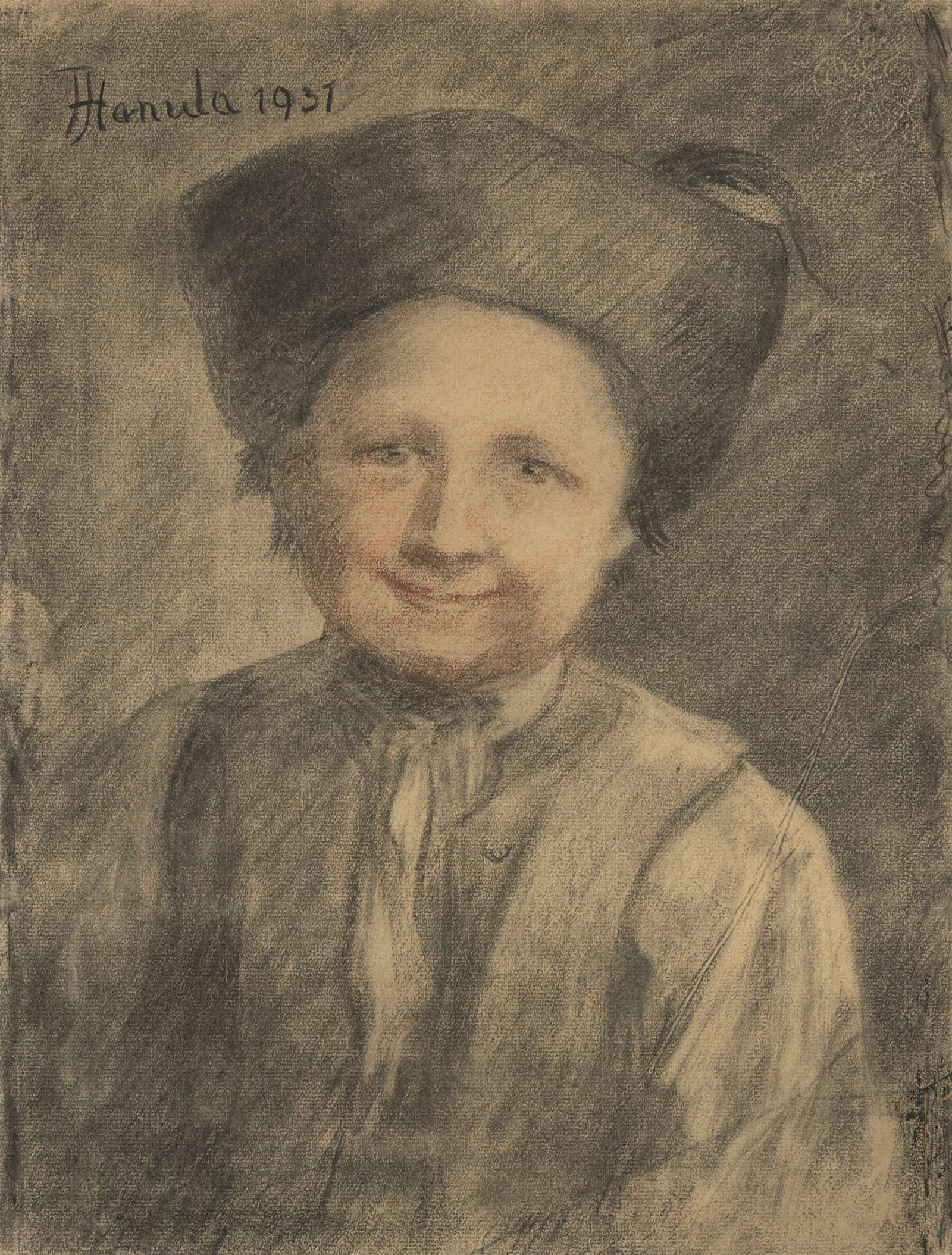 A Farm Boys Study by Jozef Hanula