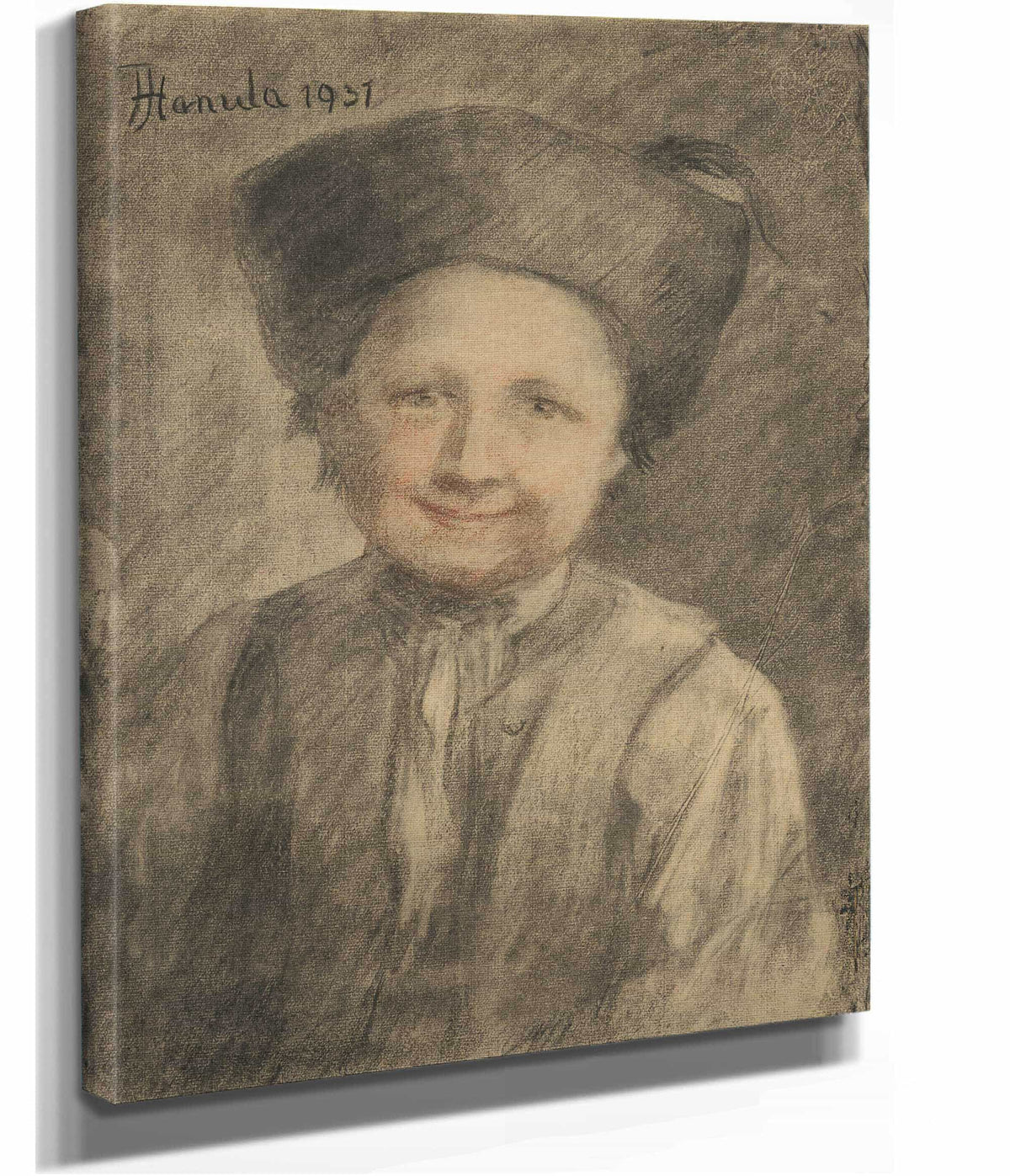 A Farm Boys Study by Jozef Hanula