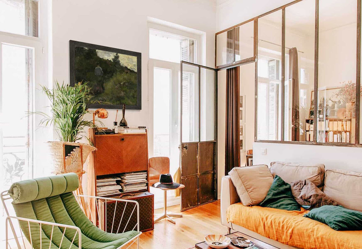 A Farmer Walking Along The Fringe Of A Wood by Richard Nicolaus Roland Holst