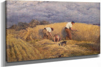 A Finished Study For Reaping by John Linnell