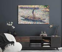 A Fisherman by Georges Seurat