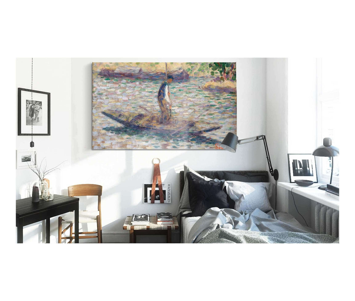 A Fisherman by Georges Seurat