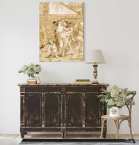 A Flirtation by Giovanni Domenico Tiepolo