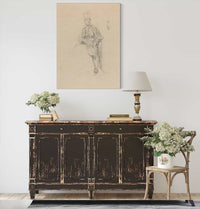 A French Hussar by Ernest Meissonier