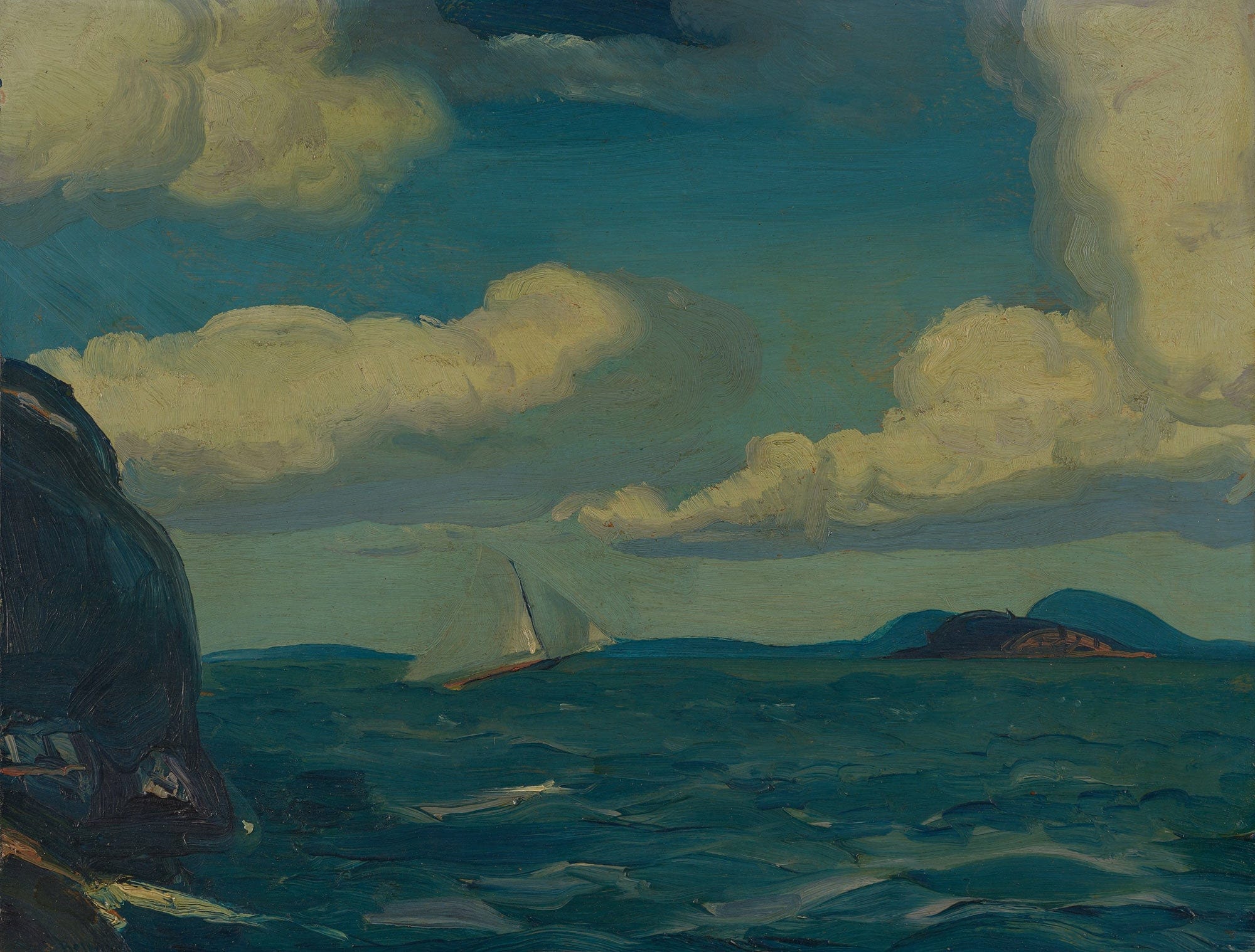 A Fresh Breeze by George Wesley Bellows