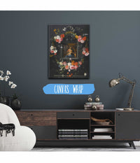 A Garland Of Flowers Surrounding The Virgin And Child by Jan Brueghel The Younger