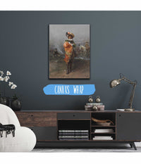 A Gentleman In A Cloak by Cesare Auguste Detti