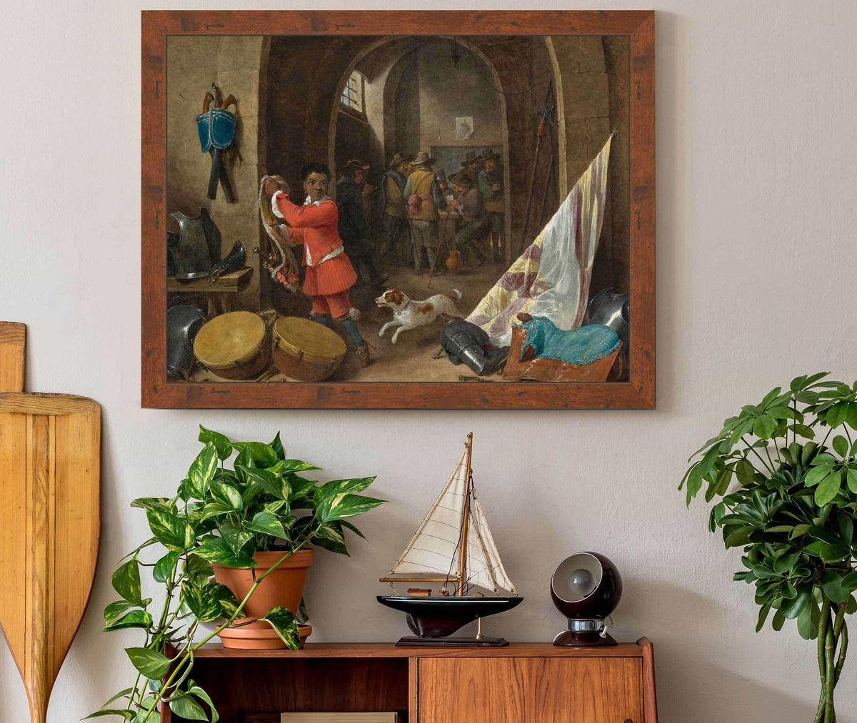 A Guardroom Interior by David Teniers The Younger