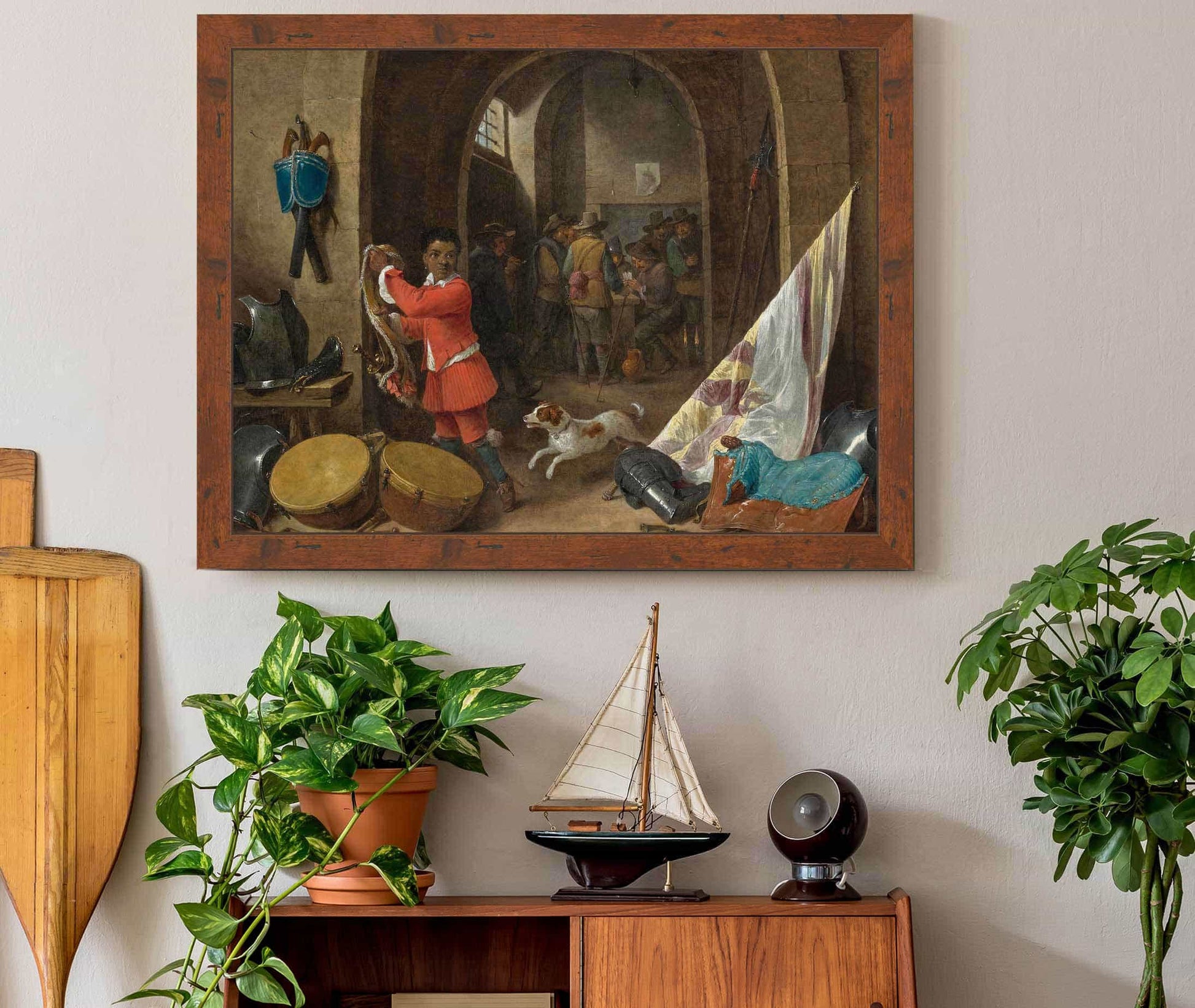 A Guardroom Interior by David Teniers The Younger