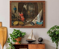 A Guardroom Interior by David Teniers The Younger