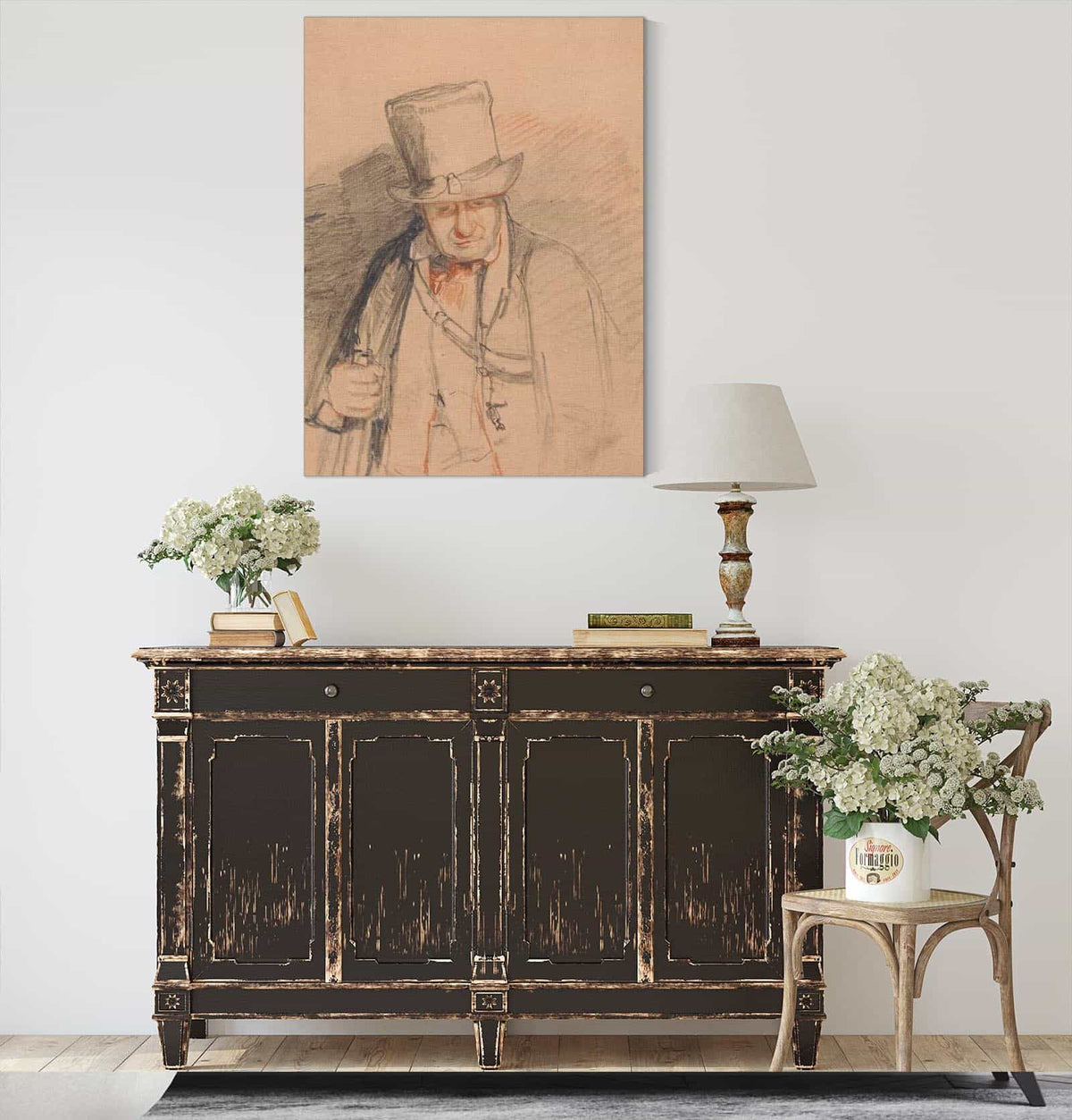 A Head Keeper Windsor Castle by John Frederick Lewis