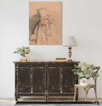 A Head Keeper Windsor Castle by John Frederick Lewis