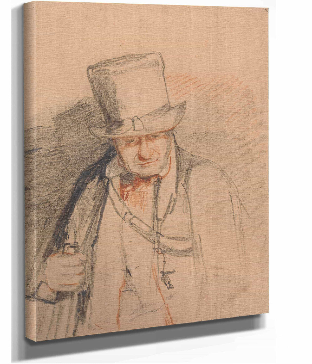 A Head Keeper Windsor Castle by John Frederick Lewis