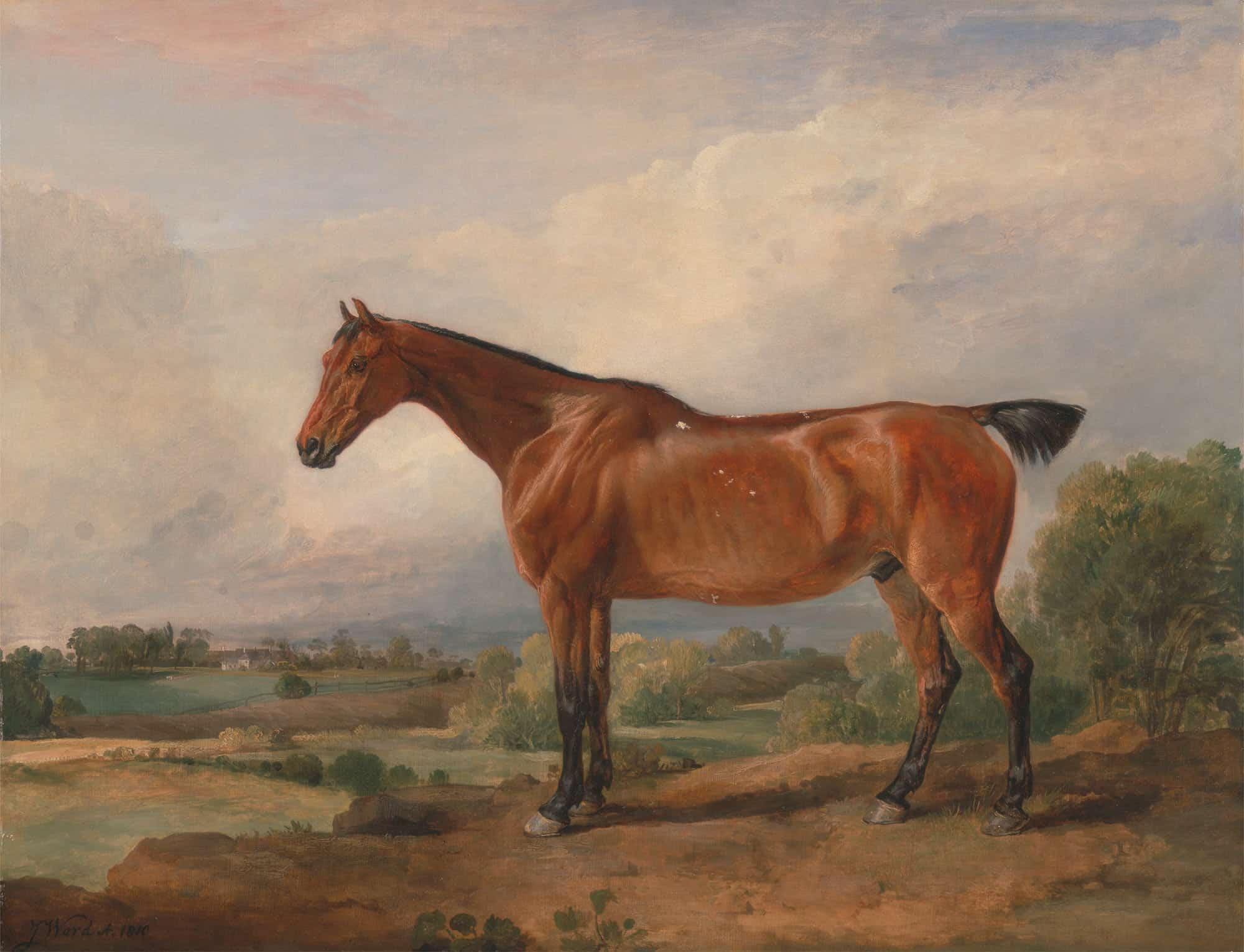 A Hunter In A Landscape by James Ward