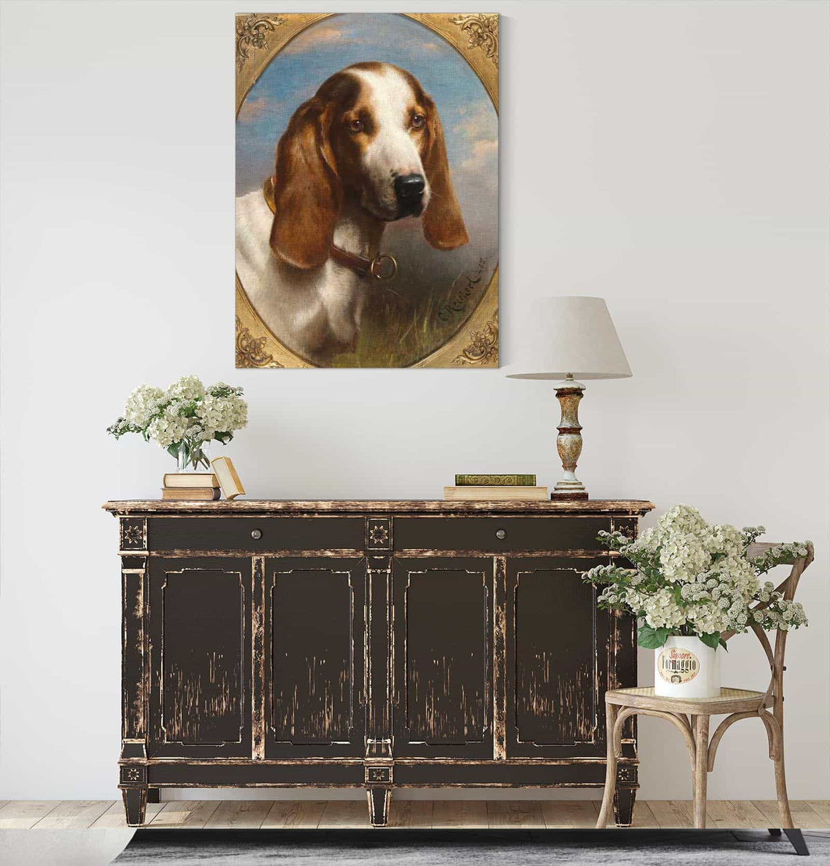 A Hunting Dog by Carl Reichert