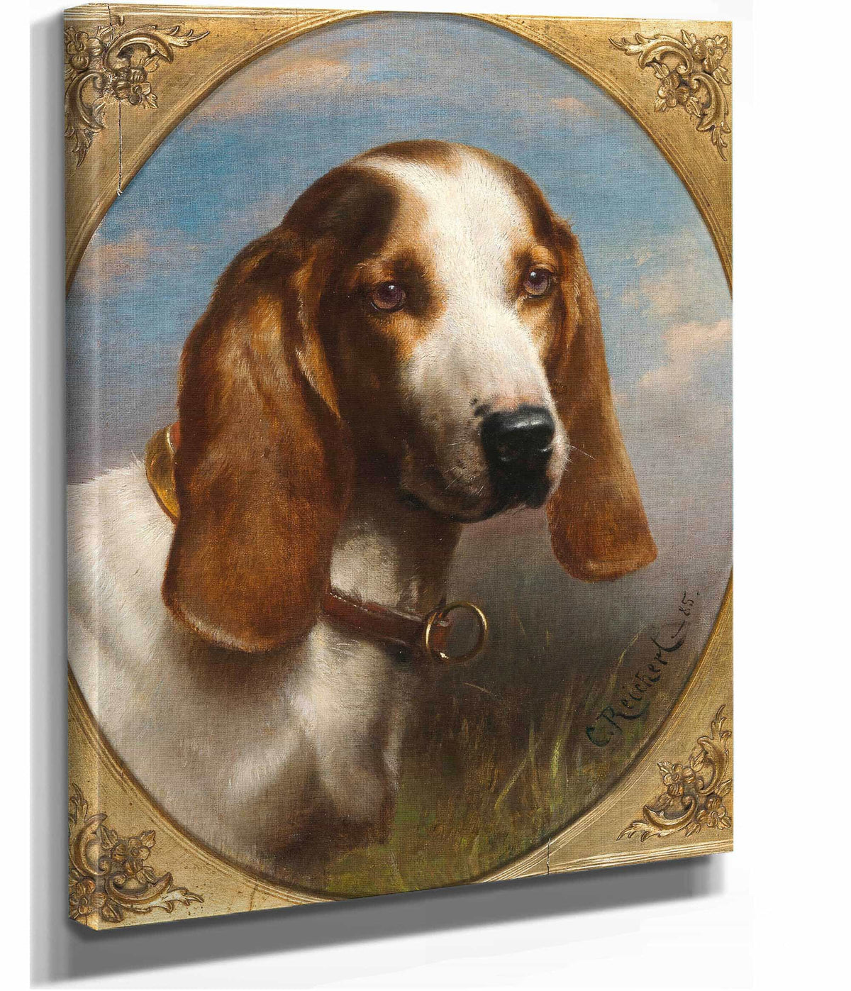 A Hunting Dog by Carl Reichert
